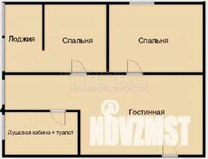 2-к квартира, вторичка, 41м2, 3/5 этаж