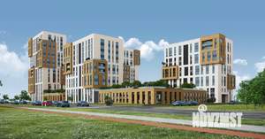 2-к квартира, строящийся дом, 58м2, 9/12 этаж