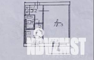 1-к квартира, вторичка, 31м2, 2/5 этаж
