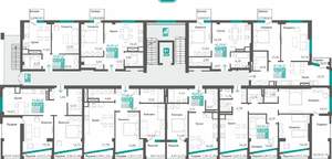 1-к квартира, вторичка, 42м2, 3/7 этаж