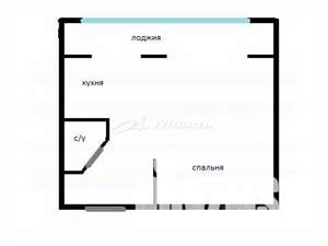 1-к квартира, вторичка, 40м2, 1/5 этаж