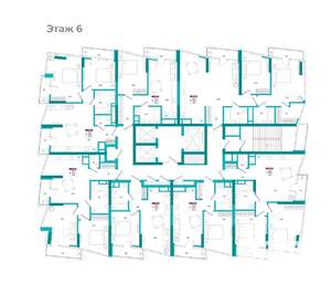 2-к квартира, вторичка, 68м2, 6/24 этаж