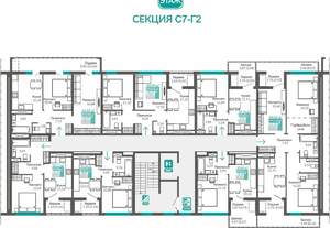 1-к квартира, вторичка, 30м2, 8/9 этаж
