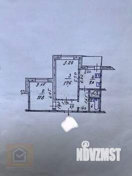2-к квартира, вторичка, 54м2, 2/10 этаж