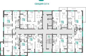 1-к квартира, вторичка, 22м2, 5/16 этаж
