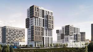 2-к квартира, строящийся дом, 59м2, 5/12 этаж
