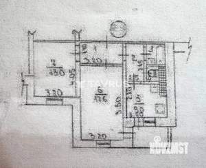 2-к квартира, вторичка, 52м2, 9/10 этаж