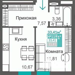 Фото квартиры на продажу (1)