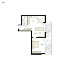 2-к квартира, вторичка, 60м2, 8/12 этаж