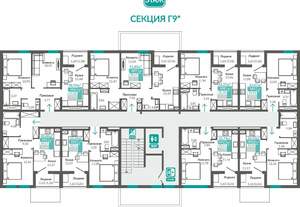 1-к квартира, вторичка, 31м2, 2/9 этаж