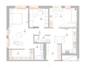 3-к квартира, вторичка, 95м2, 9/16 этаж
