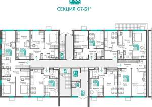 1-к квартира, вторичка, 33м2, 1/9 этаж