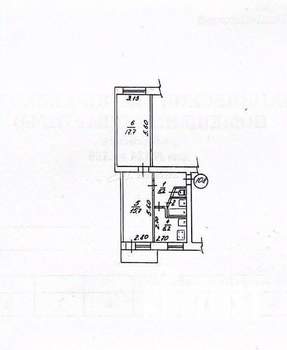 2-к квартира, вторичка, 48м2, 5/5 этаж