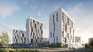2-к квартира, строящийся дом, 58м2, 12/16 этаж