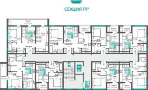 1-к квартира, вторичка, 31м2, 8/9 этаж