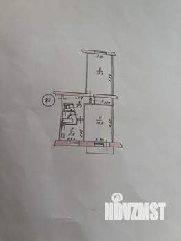 2-к квартира, вторичка, 56м2, 4/5 этаж