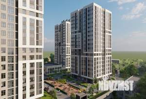 2-к квартира, строящийся дом, 63м2, 15/18 этаж