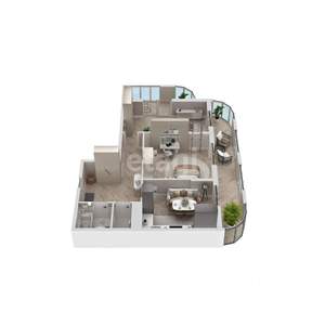 2-к квартира, вторичка, 72м2, 10/17 этаж