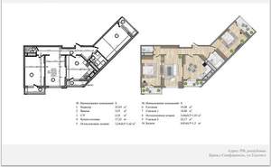 3-к квартира, вторичка, 106м2, 11/14 этаж