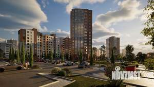 1-к квартира, вторичка, 42м2, 1/9 этаж