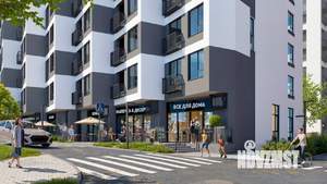 2-к квартира, строящийся дом, 58м2, 3/9 этаж