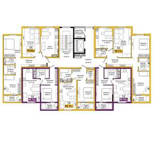 3-к квартира, вторичка, 80м2, 5/9 этаж