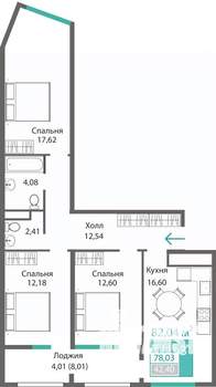 Фото квартиры на продажу (1)