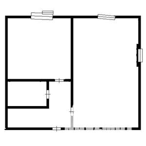1-к квартира, вторичка, 33м2, 2/5 этаж