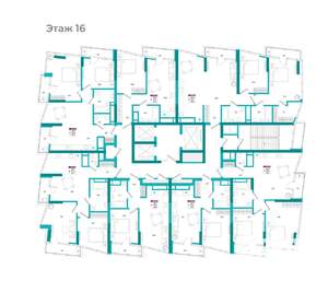 2-к квартира, вторичка, 87м2, 16/24 этаж