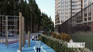 1-к квартира, вторичка, 43м2, 3/16 этаж
