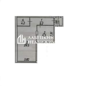 1-к квартира, вторичка, 50м2, 10/10 этаж