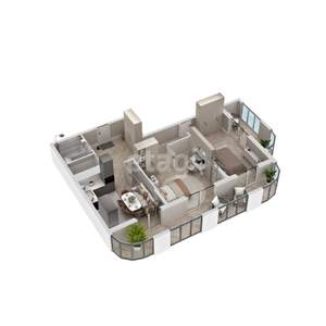 2-к квартира, вторичка, 72м2, 10/15 этаж