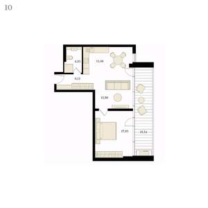 2-к квартира, вторичка, 63м2, 3/12 этаж