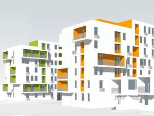 2-к квартира, строящийся дом, 74м2, 2/9 этаж