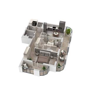 2-к квартира, вторичка, 72м2, 11/17 этаж