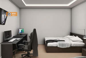 1-к квартира, вторичка, 49м2, 3/17 этаж