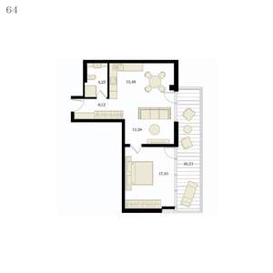 2-к квартира, вторичка, 60м2, 12/12 этаж