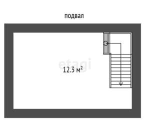 4-к квартира, вторичка, 88м2, 2/2 этаж