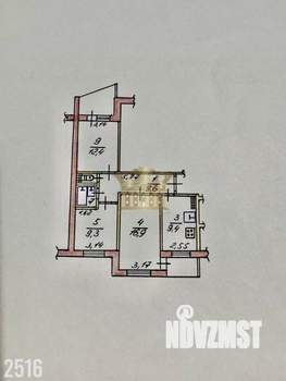 3-к квартира, вторичка, 65м2, 10/10 этаж