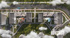 2-к квартира, строящийся дом, 57м2, 1/16 этаж