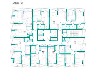 2-к квартира, вторичка, 88м2, 2/24 этаж