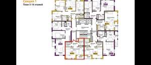 Студия квартира, вторичка, 38м2, 11/16 этаж