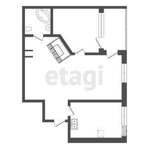 2-к квартира, вторичка, 82м2, 9/10 этаж