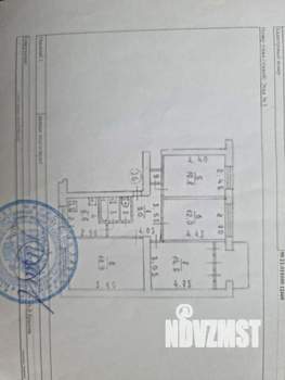 4-к квартира, вторичка, 74м2, 3/5 этаж