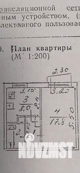 1-к квартира, вторичка, 36м2, 5/9 этаж