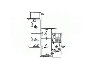 3-к квартира, вторичка, 73м2, 6/10 этаж