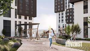 1-к квартира, строящийся дом, 50м2, 2/16 этаж