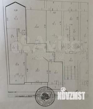 3-к квартира, вторичка, 87м2, 6/9 этаж