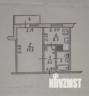 1-к квартира, вторичка, 36м2, 1/9 этаж