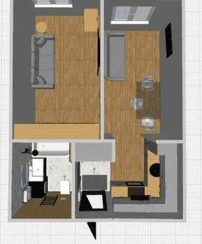1-к квартира, вторичка, 33м2, 8/16 этаж